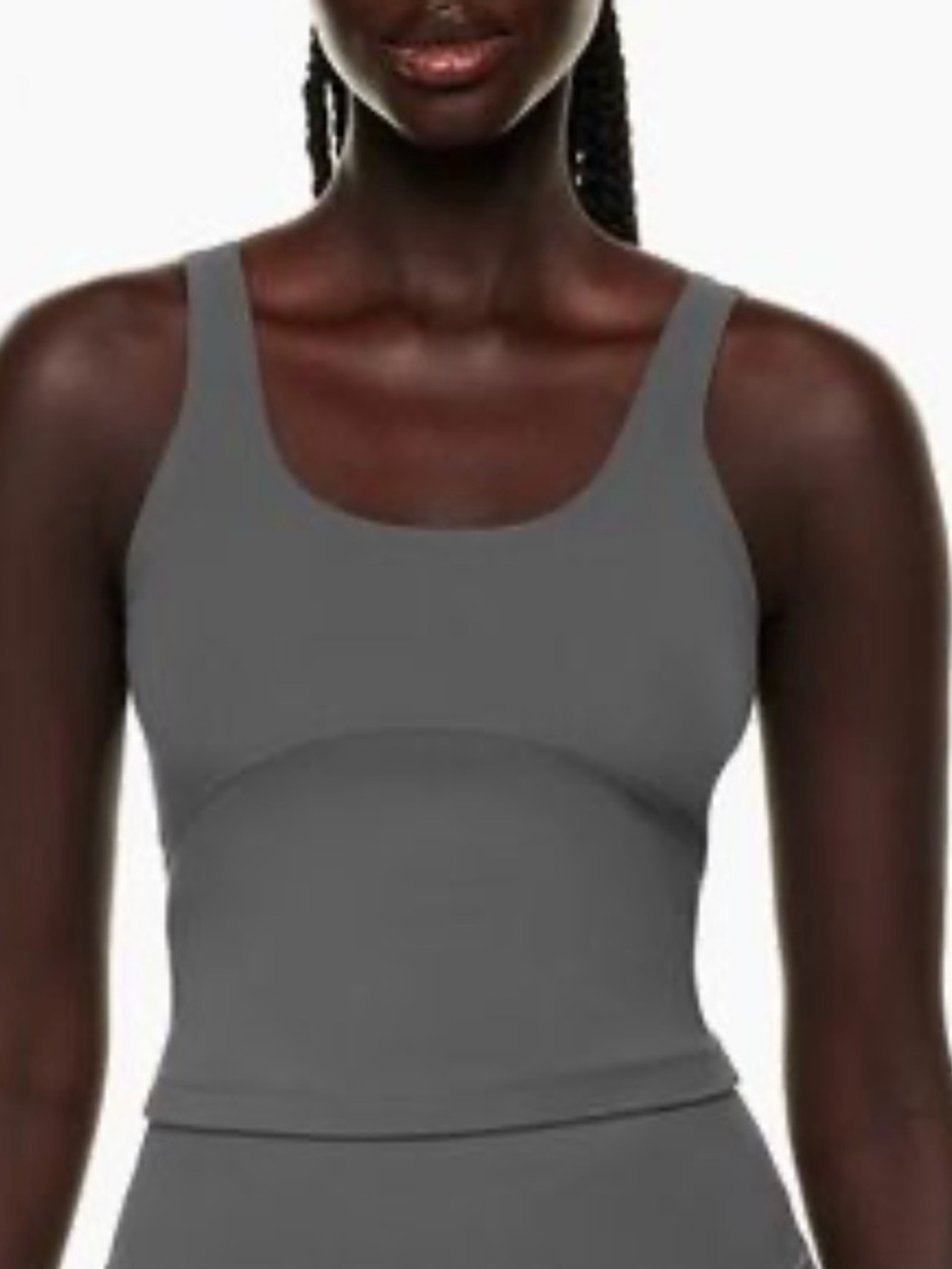 Aritzia TNA Grey Sports Bra Size 2XL